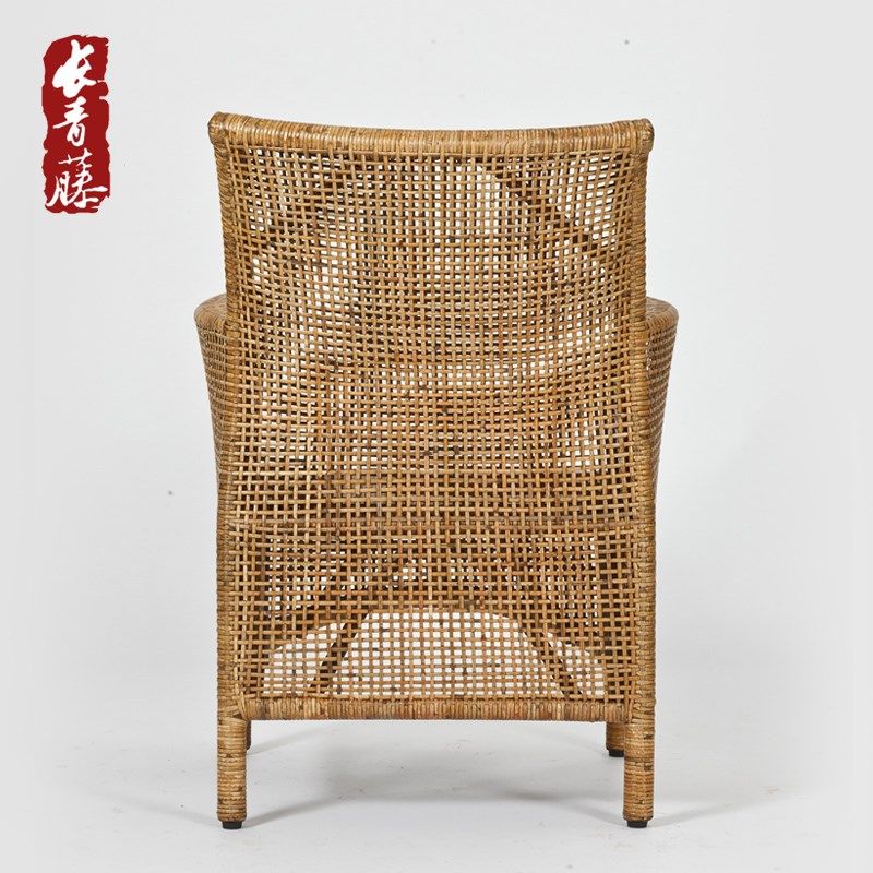 长青藤休闲藤皮编织藤椅 高端休闲靠背椅客厅阳台单人藤椅子,住宅家具,阳台椅,淘宝优惠券,粉丝福利购,淘宝优惠卷
