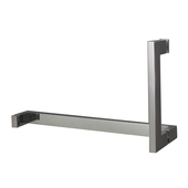 端镜面玻璃浴室门房拉手把手形 镜钢质量