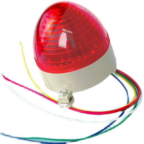 声光报警器LED警示灯~2串口语音播报器提示器定制