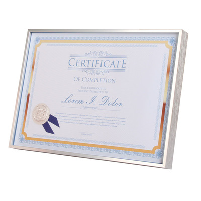 奖状框框摆台公司荣誉相框创意挂墙金属画框营业执照框裱