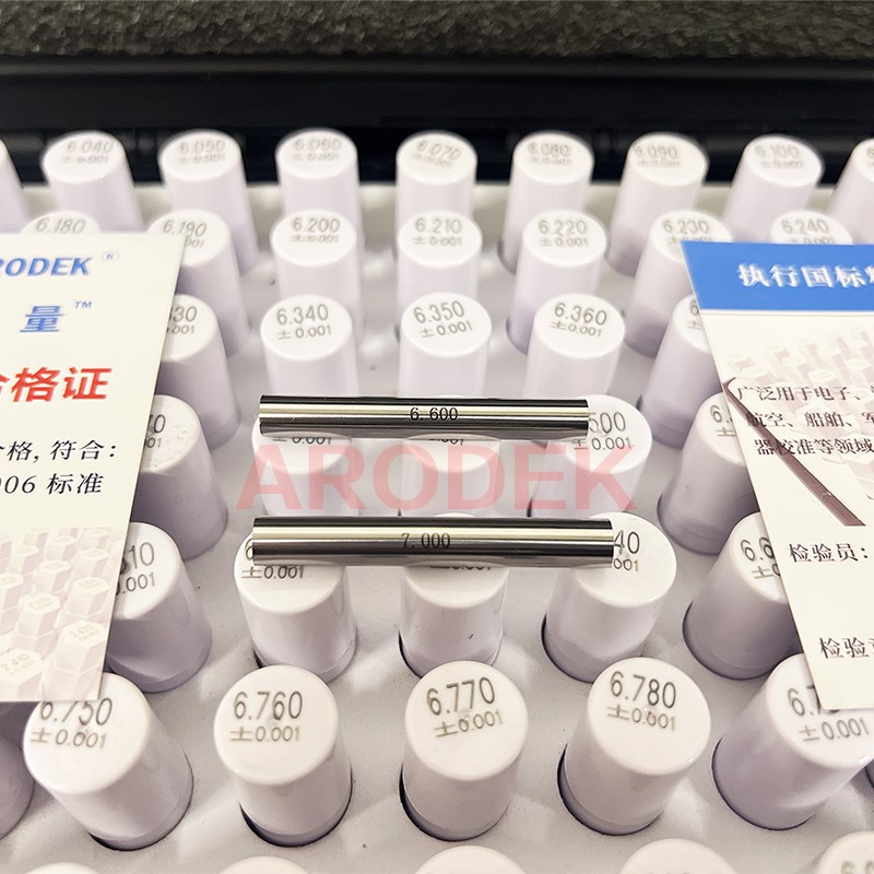 !RODEK高精密白钢针规装 塞规装 高光洁度 1m