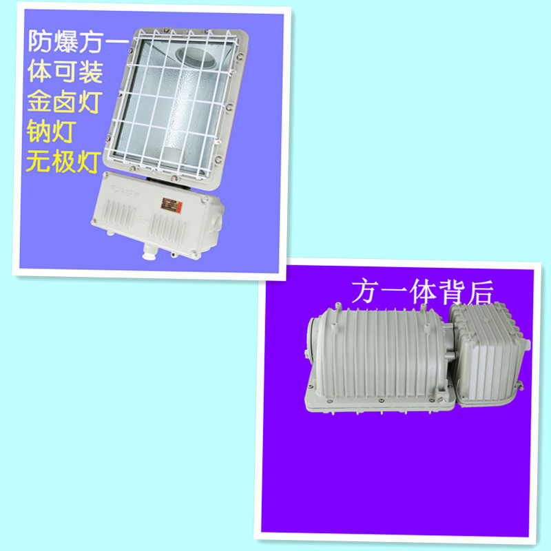 沈阳华荣防爆投光灯 方一体化防爆泛光W瓦路灯油站灯