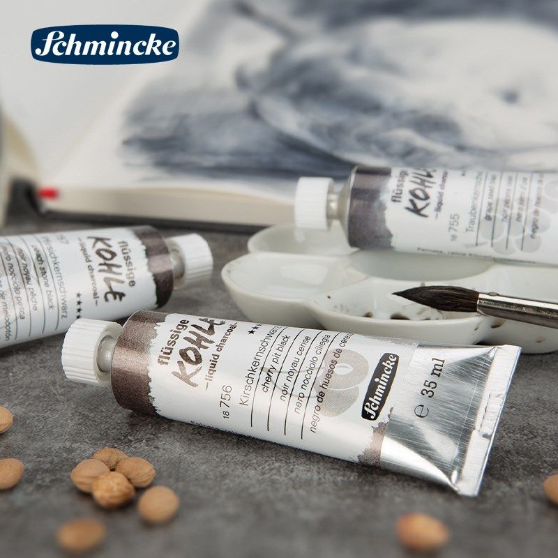 液体木炭颜料 管状炭画颜料 美术生绘画用体木炭黑,文具电教/文化用品/商务用品,炭笔,淘宝优惠券,粉丝福利购,淘宝优惠卷