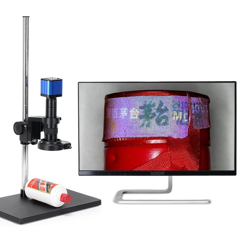 高单筒工业显微镜头电子数码放大镜75光学C镜头显微镜放大