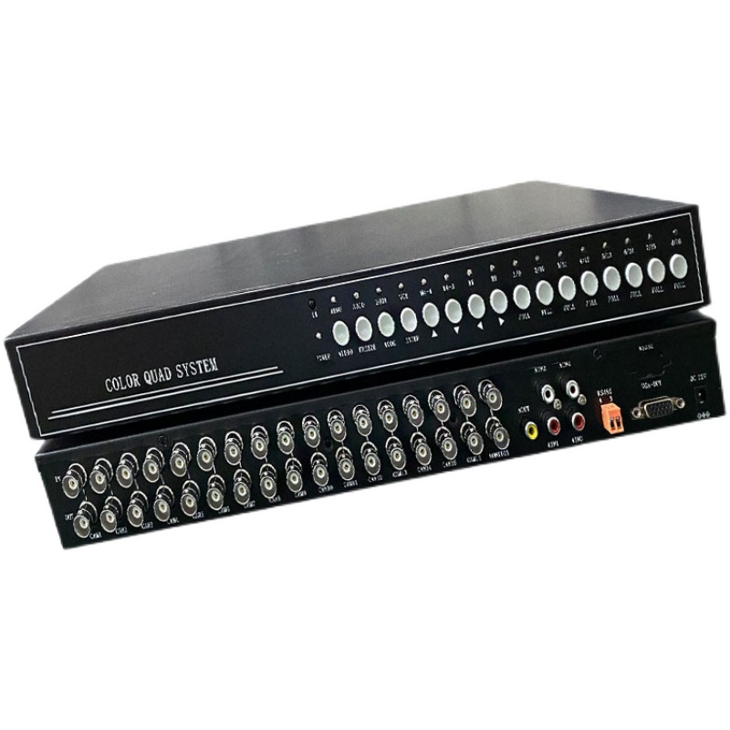 机架式1路画面分割器 视频分割器 G画面处理器带BNC环通路输出