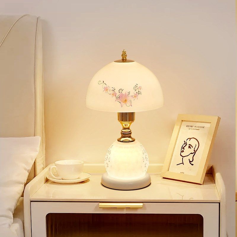 欧式田园奶油风意浪漫结婚长明庆现代送礼品具卧室床头柜台灯,家装灯饰光源,装饰台灯,淘宝优惠券,粉丝福利购,淘宝优惠卷