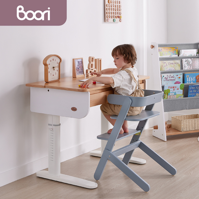 Boori尼特成长椅可调节学习椅儿童餐椅升降椅吃饭椅写字椅3岁以上