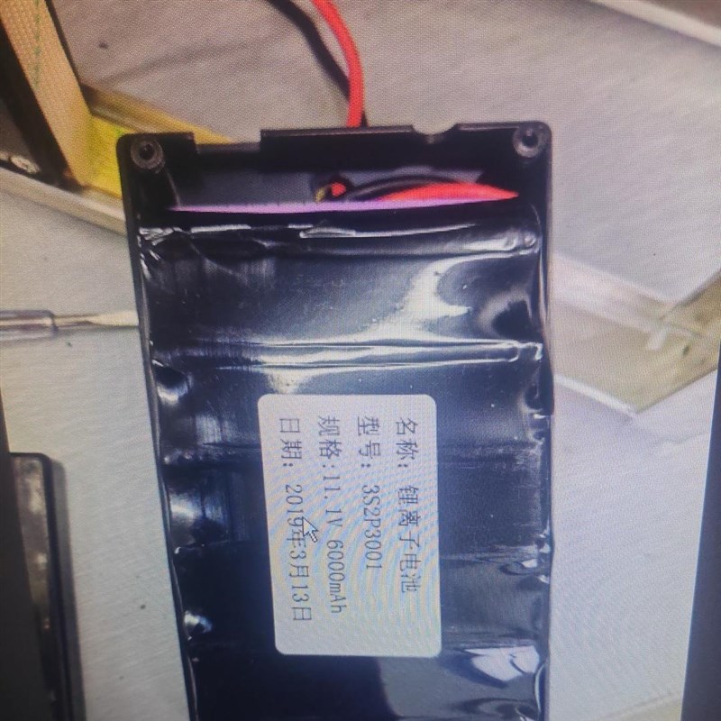 全新 适用于 电机直阻测试仪 3s2p3001 内置电池 111V 6000容量