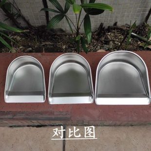 无柄垃圾铲一体单个撮子家用户外灰畚斗耐用 加厚不锈钢簸箕手持式