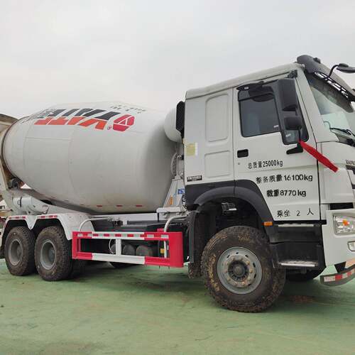出6口翻新二手重汽豪沃0轮X453搅4水泥拌车 工地专用20方水泥1搅