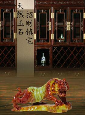 天然秀玉鸡狗马猴带和牛IYP虎饰品十二肖书房客厅办公室商生店来