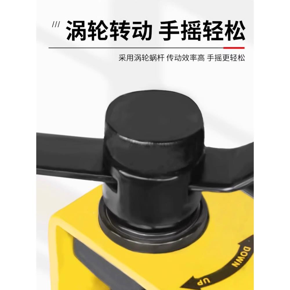 沪工手动绞VAYA（五车车逃手动自锁重型绞车涡轮蜗杆逸绞车绕卷牵