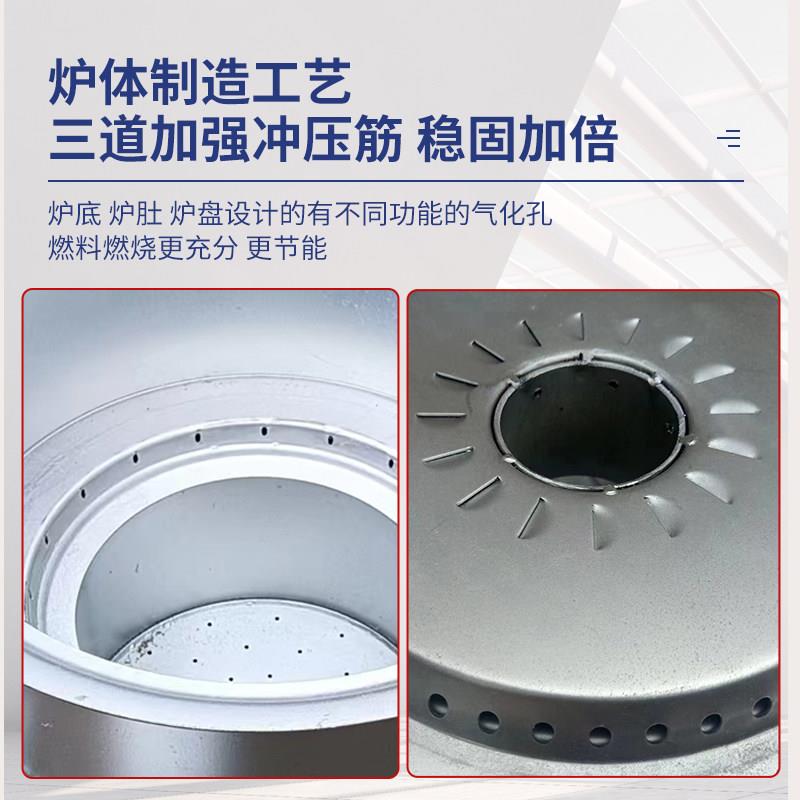 柴火化炉BLA气农村家用户外保节能无烟柴火灶颗商用生物质粒猛火
