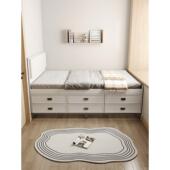 定制无床头柜1.2米床榻榻米小公寓高箱单储物箱体排架床135张