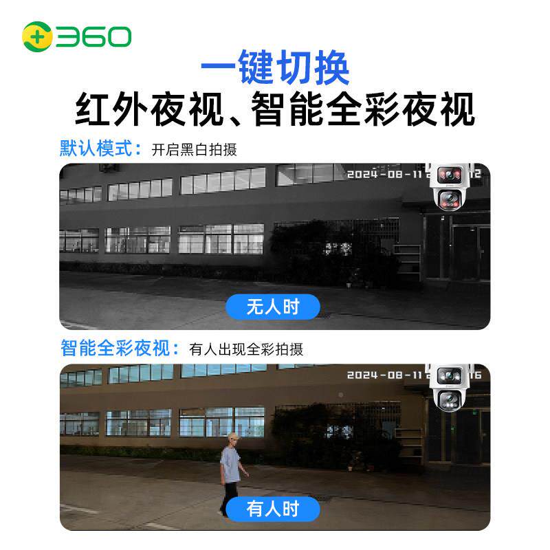 36机0室摄像头监视器家用户外手络远外程门口无线网6PRO全景摄影