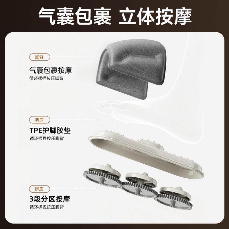 脚家用泡自动气囊浴足盆桶洗脚电动按摩TC-056A高深桶过膝