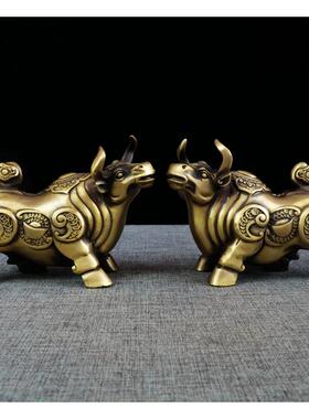 采购产品铜牛饰品，纯铜牛，太古训，家居用品，装饰办公工艺品，