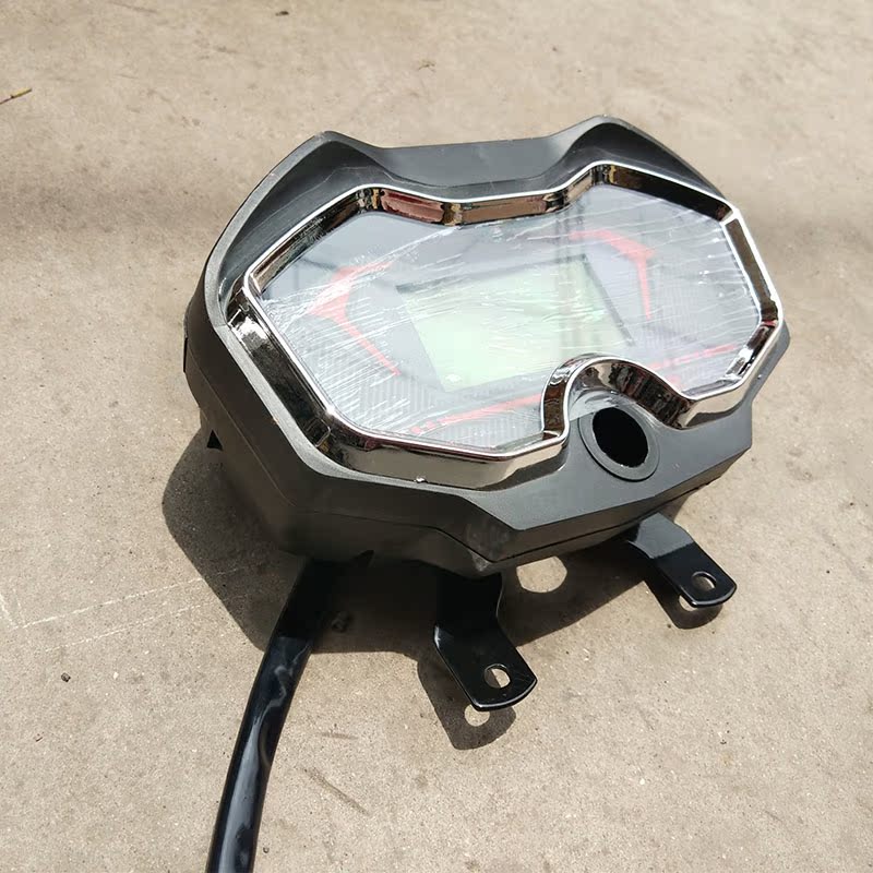 电动车三轮车大铁牛液晶仪表显示屏通用显示器48v72v通用快递车表