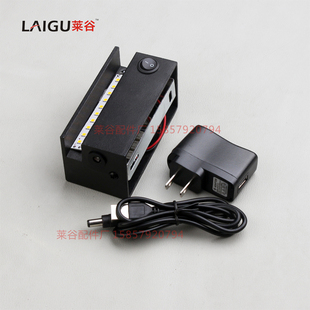 发光门牌底座铝合金光源单面接电款标牌充电电池款标牌