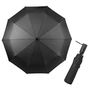 雨伞男女三雨用结实全自动男小巧防风便携纯黑色加厚超大