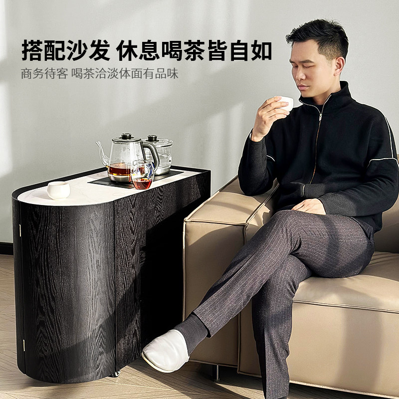 捷奥实木茶水柜 阳台小茶桌 家用茶台 沙发边柜边几,商业/办公家具,茶台/茶桌,淘宝优惠券,粉丝福利购,淘宝优惠卷