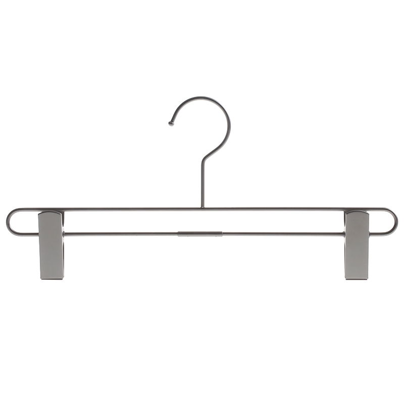 倍町裤架极简设计款家用锈钢衣架防滑无痕晾晒带夹子伸缩裤夹