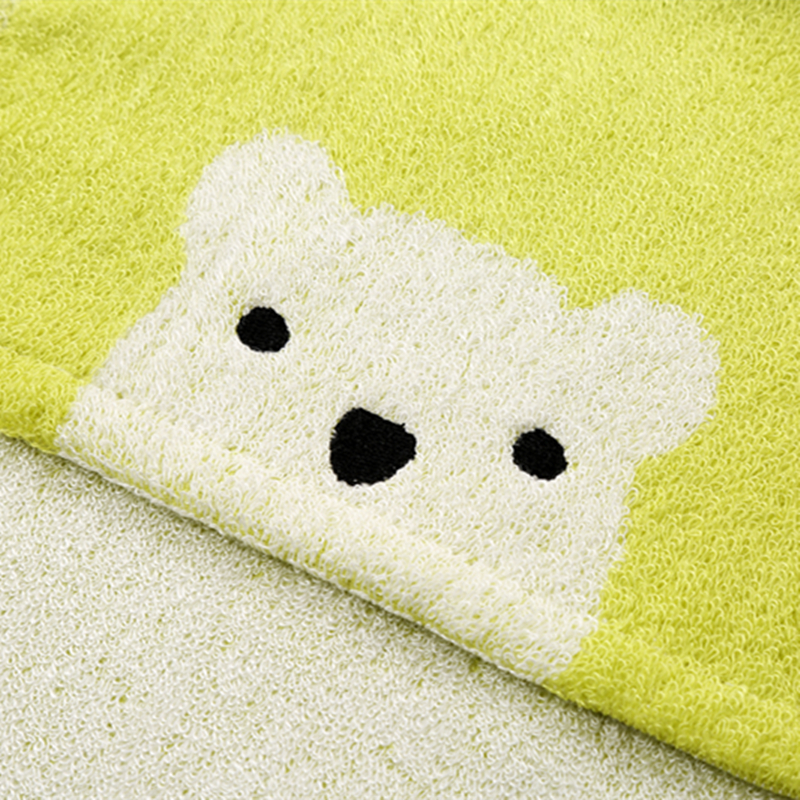 儿童毛巾 竹纤维 洗脸家用 小长方形比软非全棉竹炭竹签维条