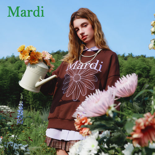 MARDI小雏菊卫衣女新款