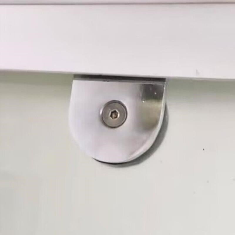 玻璃移门吊轨五金玻璃老式浴室吊轮淋浴房推拉移门卫生间滑.