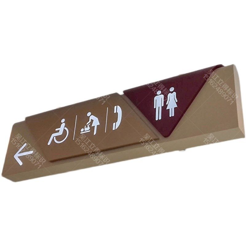 商场吊牌灯箱医院过道悬挂指示牌楼层索引导向牌发光导向牌水牌