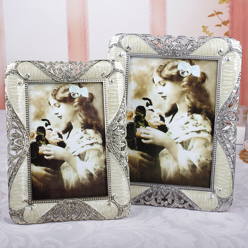 复古奢华欧式相框摆台7寸寸寸创意婚纱照相片框加洗照片相架