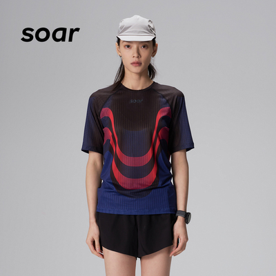 SOAR女子马拉松竞赛运动T恤ST5W