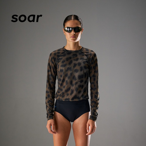 【新色来袭】SOAR X RACE竞速系列女子马拉松跑步服轻量长袖SBL2W