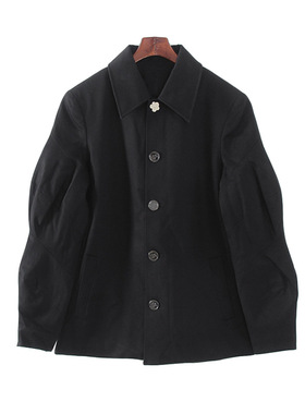 宽松呢外套休闲夹克上衣款鸟撤柜女装 一线品牌 正品剪牌青仓L450