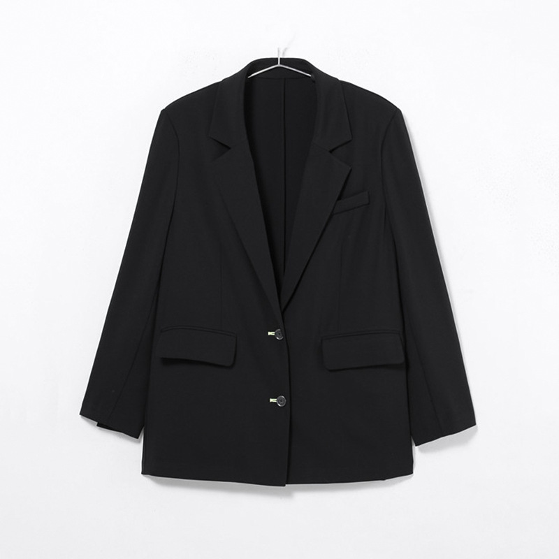 垂感廓形西装西服单西外套上衣