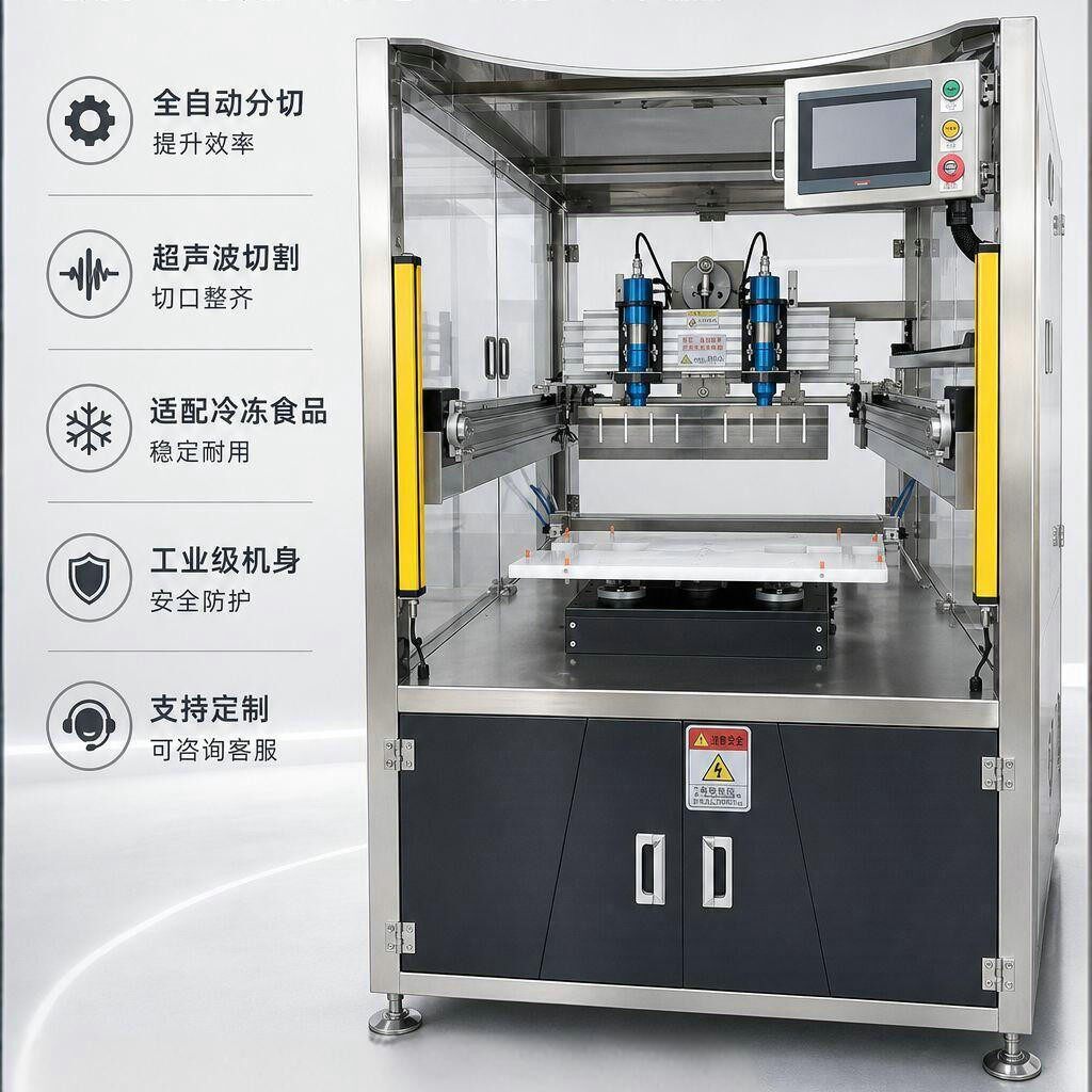 超声波全自动歌剧院蛋糕智能分切机蛋糕店商用不锈钢食品切割机械