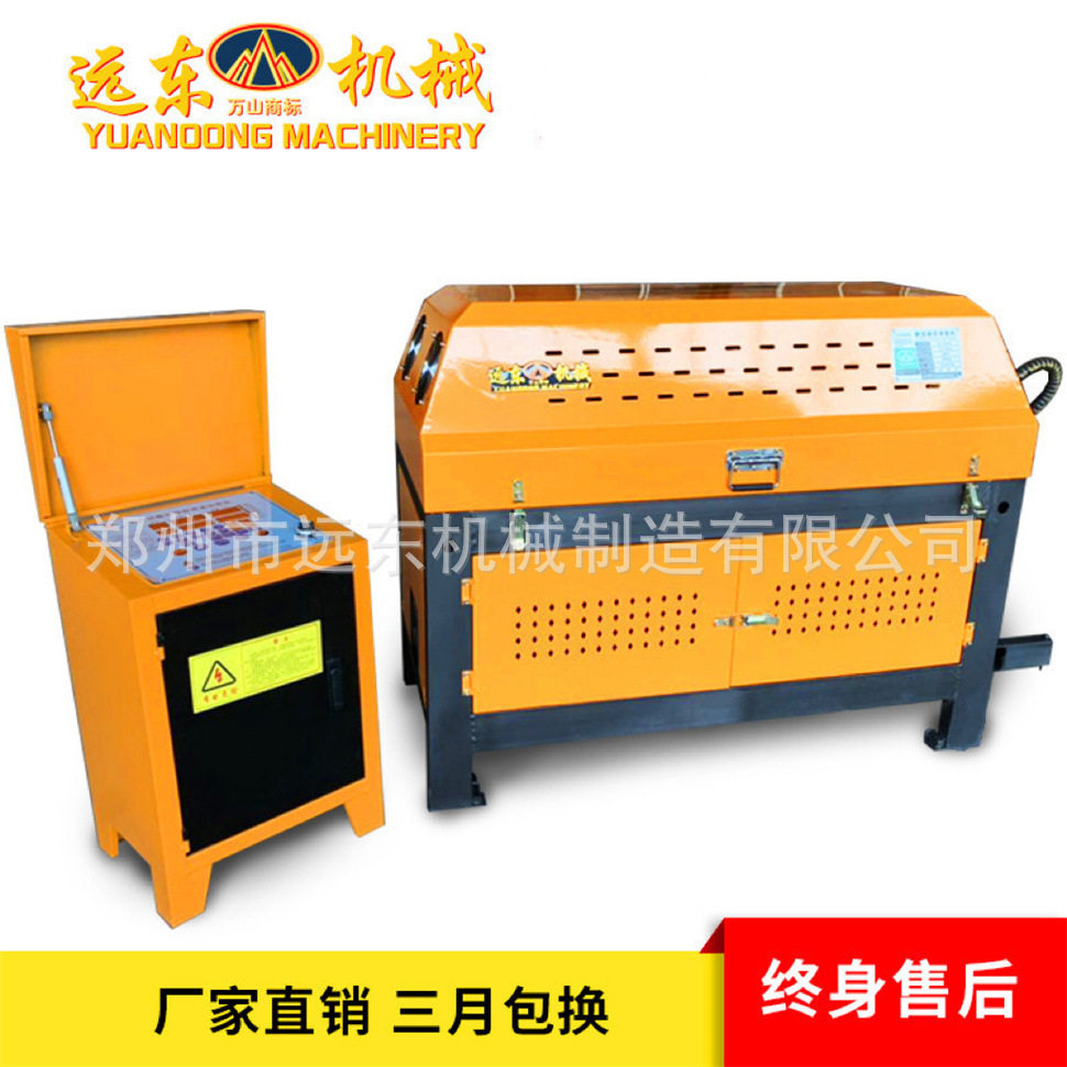 数控钢筋调直机自动液压YGT4-12型高速螺纹钢丝拉直机圆钢矫直机