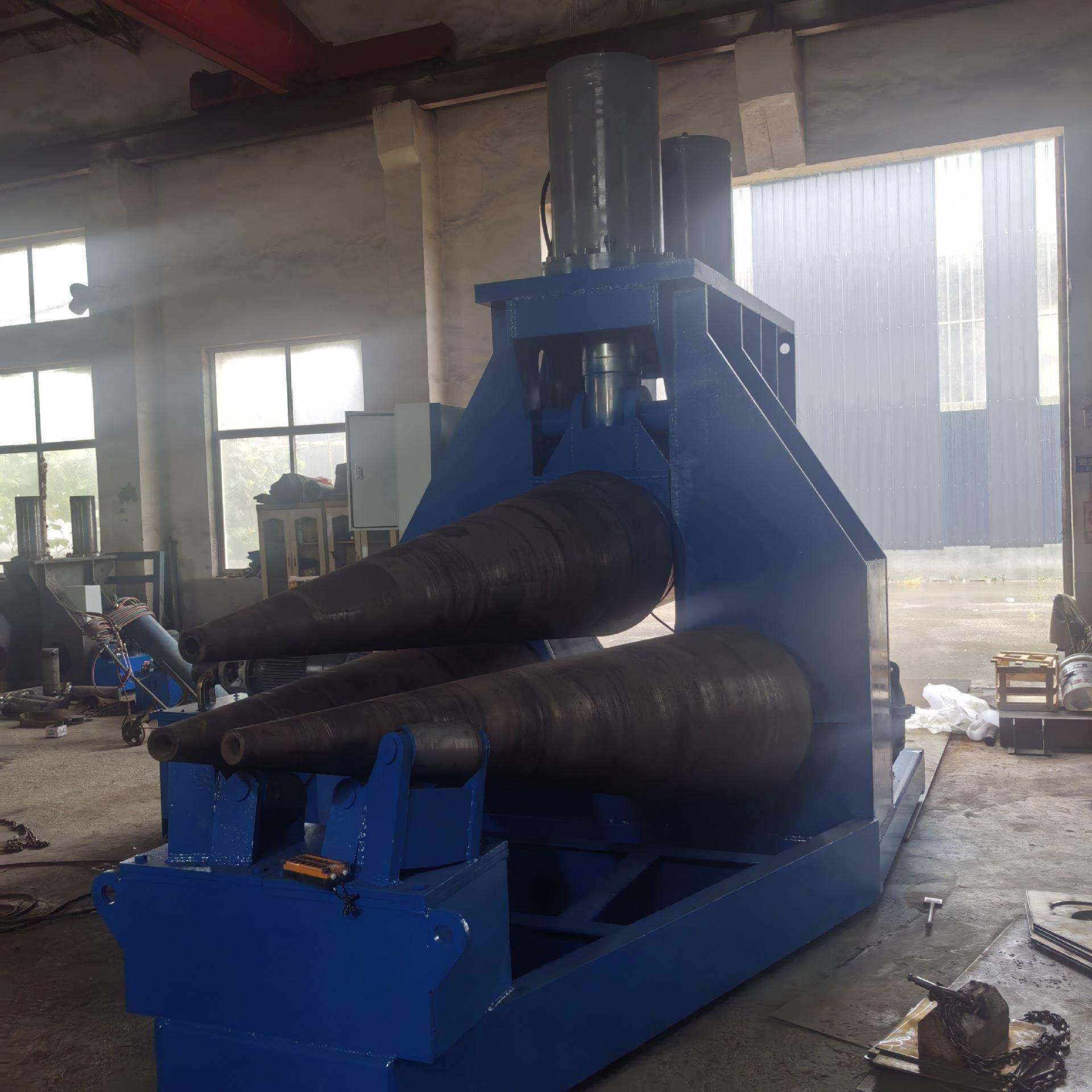 卷锥机25-2000锥形卷板机厂家喇叭口锥体不锈钢厚板卷圆机跨境