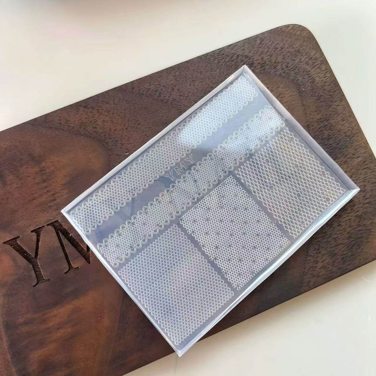 thumbnail for YMY nail lace lace silicone mold, lace lace high-transparency European boutique affordable replacement lace mold