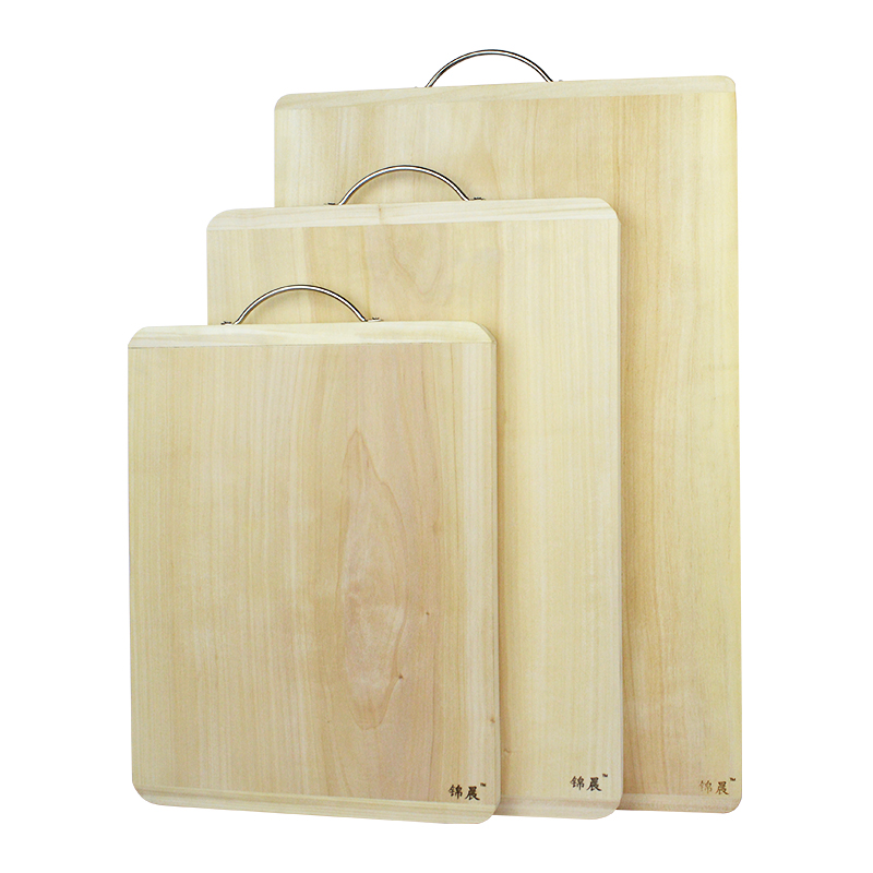 柳木菜板整板独板整木菜板切菜板家用实木砧板案板面板大号擀面板