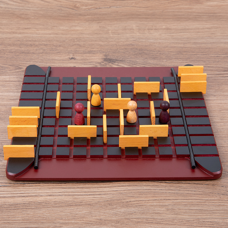 儿童益智桌游玩具四连战塔球棋金字塔棋围追堵截步步为营你推我挤