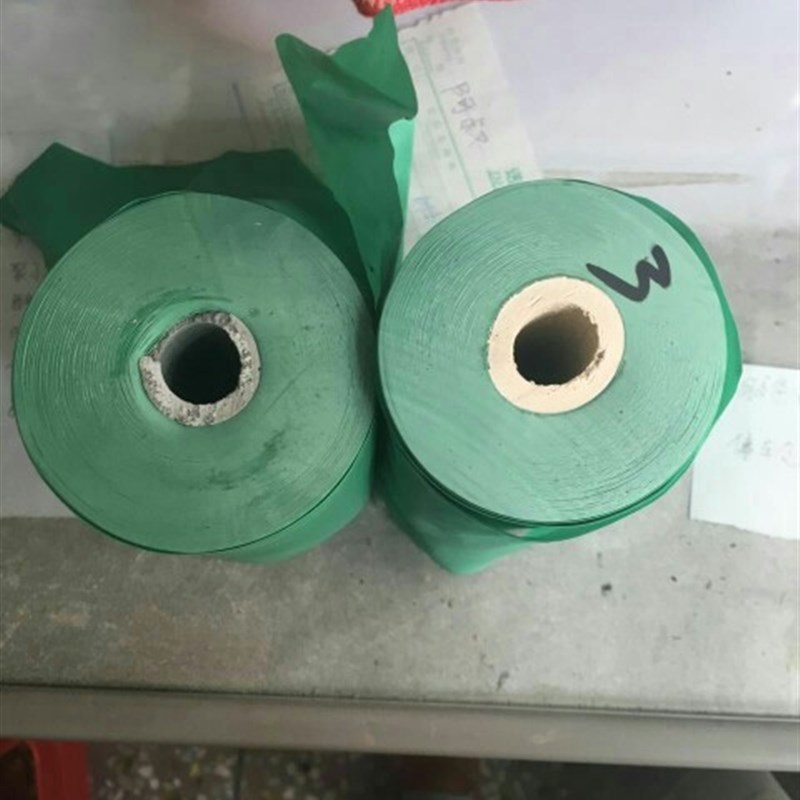 绿色胶管铝合金铝材保护膜缠绕膜细芯保护膜一袋公斤