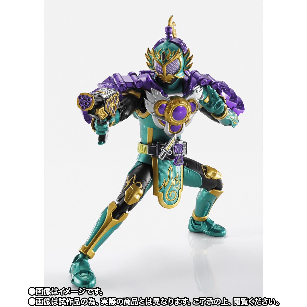 万代SHF 魂限 真骨雕 假面骑士铠武 龙玄 葡萄装甲