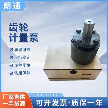 JSB*12BCC齿轮计量泵胶水泵灌胶机齿轮泵点胶泵热熔胶机齿轮泵