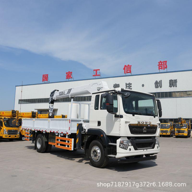 14吨随车吊厂家12吨东风随车吊黄牌8米5货箱工程起重运输专用