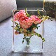 透明亚克力相框花瓶创意桌面装 饰摆件家居简约插花器高级水养绿植