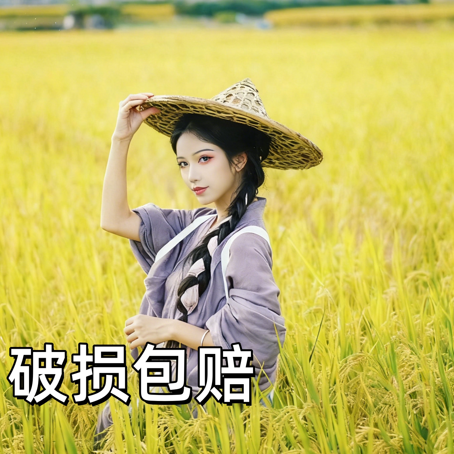 拍照配上这个帽子绝了！