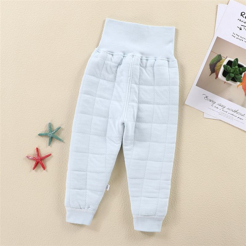 儿童纯棉保暖高腰裤中小童秋冬三层夹棉秋裤男女宝宝加厚护肚裤子,童装/婴儿装/亲子装,保暖裤,淘宝优惠券,粉丝福利购,淘宝优惠卷