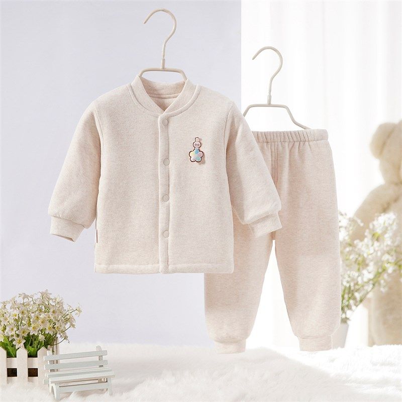 婴儿舒绒薄棉套装初新生儿棉衣薄棉衣服男女宝宝夹棉秋衣秋裤睡衣,童装/婴儿装/亲子装,内衣套装,淘宝优惠券,粉丝福利购,淘宝优惠卷