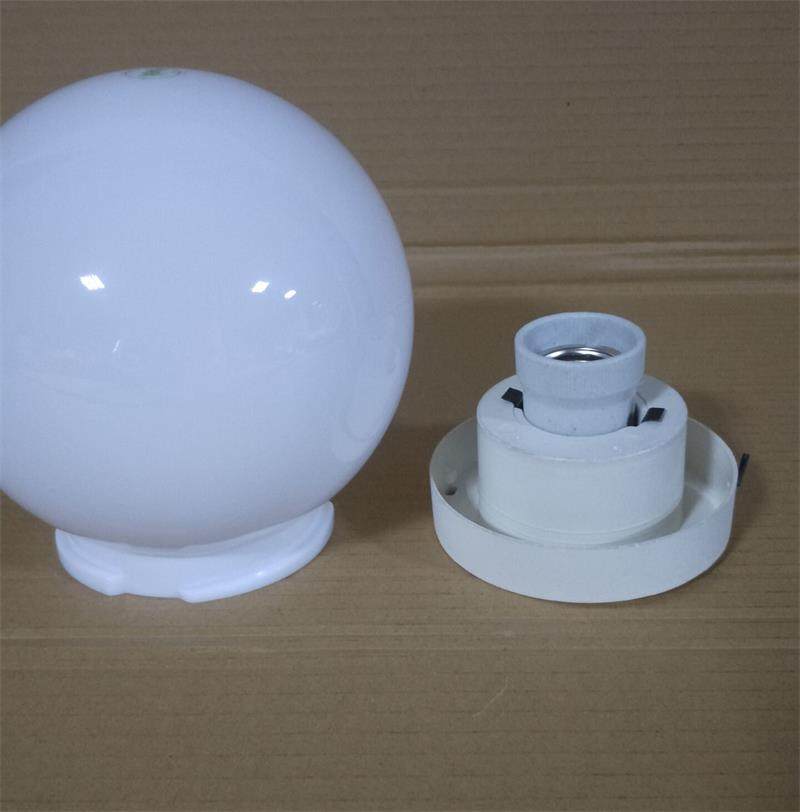 户外防水亚克力白色黑色矮底座塑料平底座门柱围墙球形大门景观灯,家装灯饰光源,灯具配件,淘宝优惠券,粉丝福利购,淘宝优惠卷